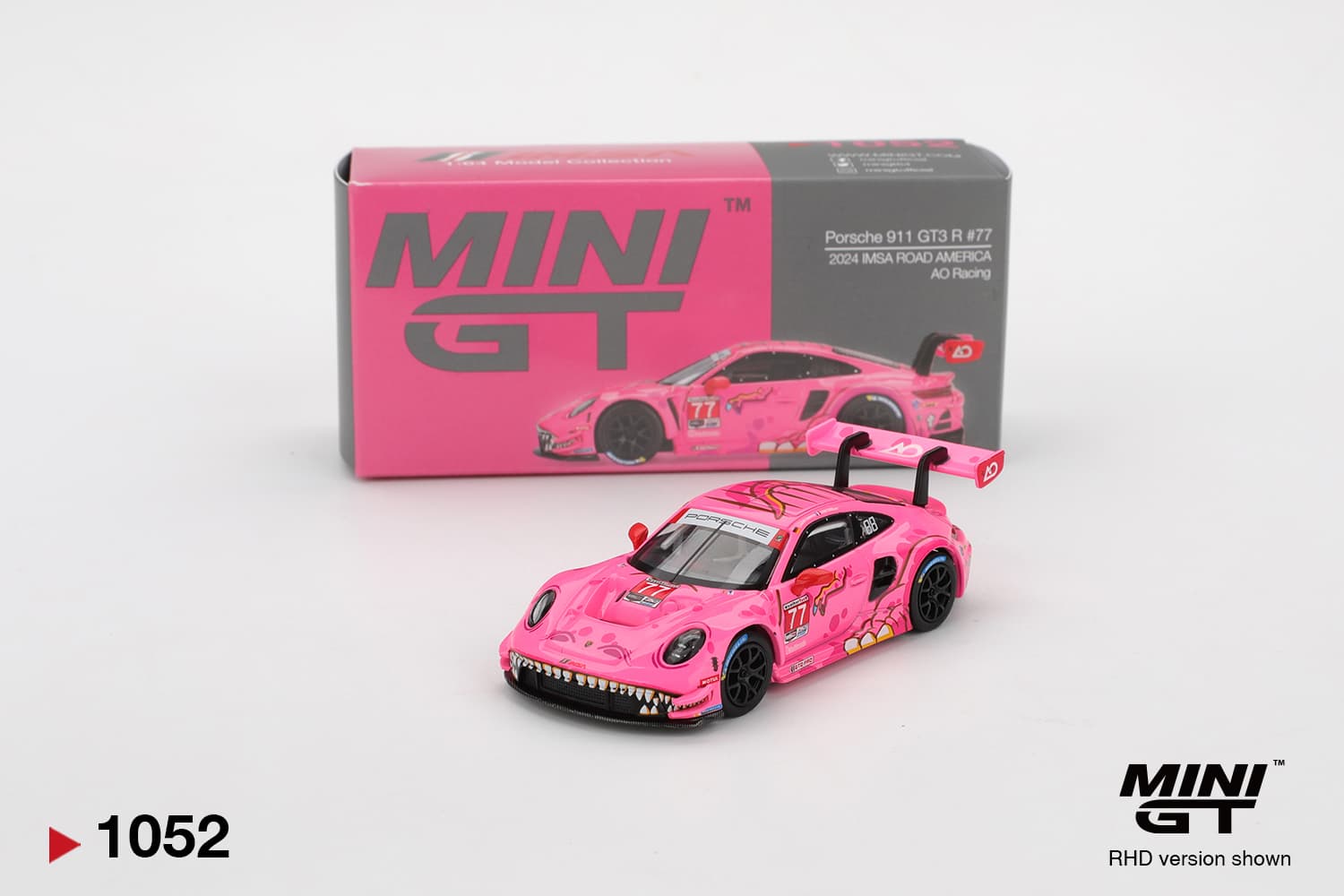 Porsche 911 GT3 R No. 77 AO Racing Road America 2024