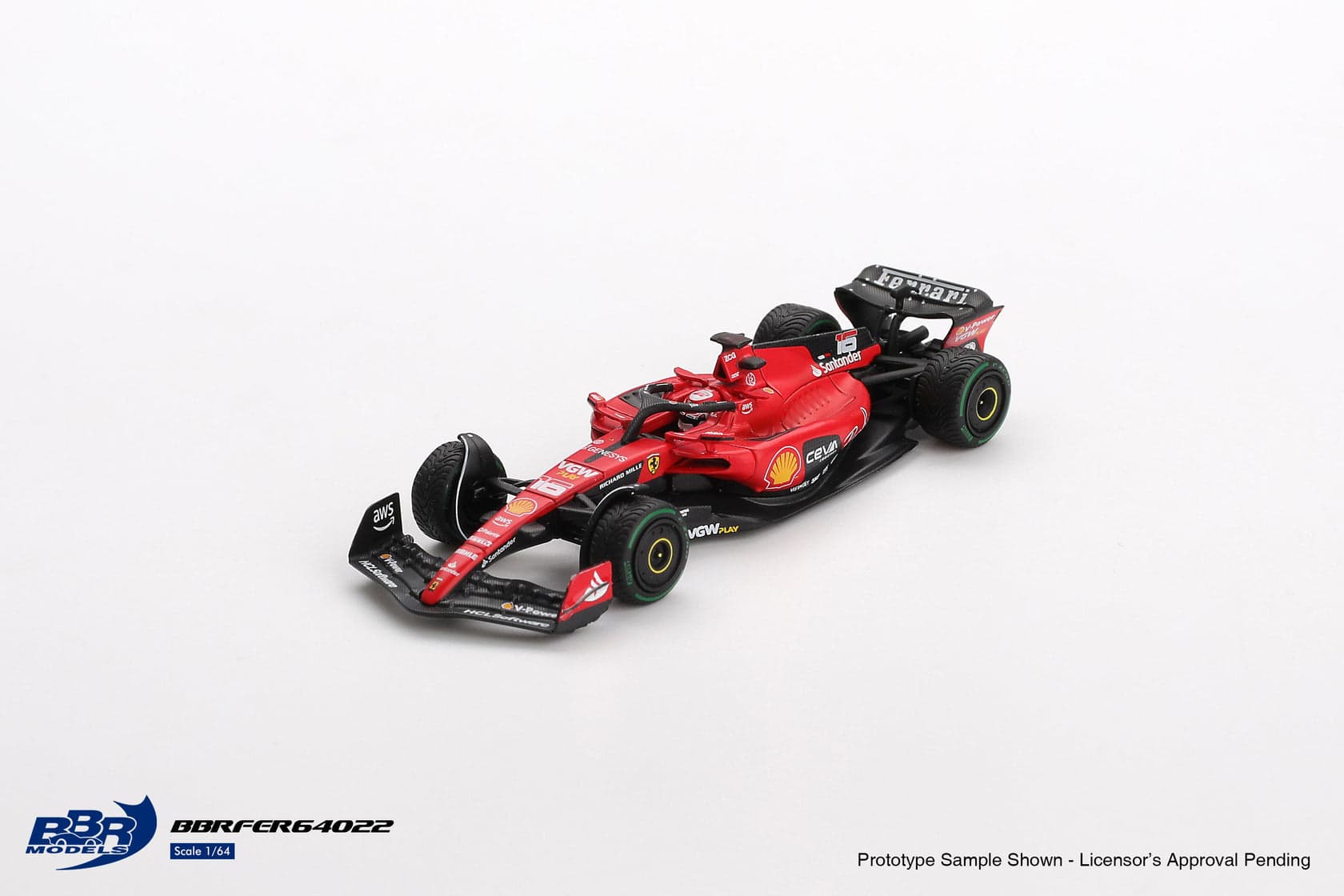 Ferrari SF-23 No. 16 Leclerc 2023 Monaco GP