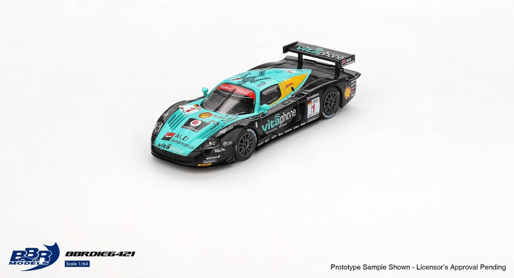 Maserati MC12 Competizione No. 1 Vitaphone Racing Spa 24 Hours Winner 2008