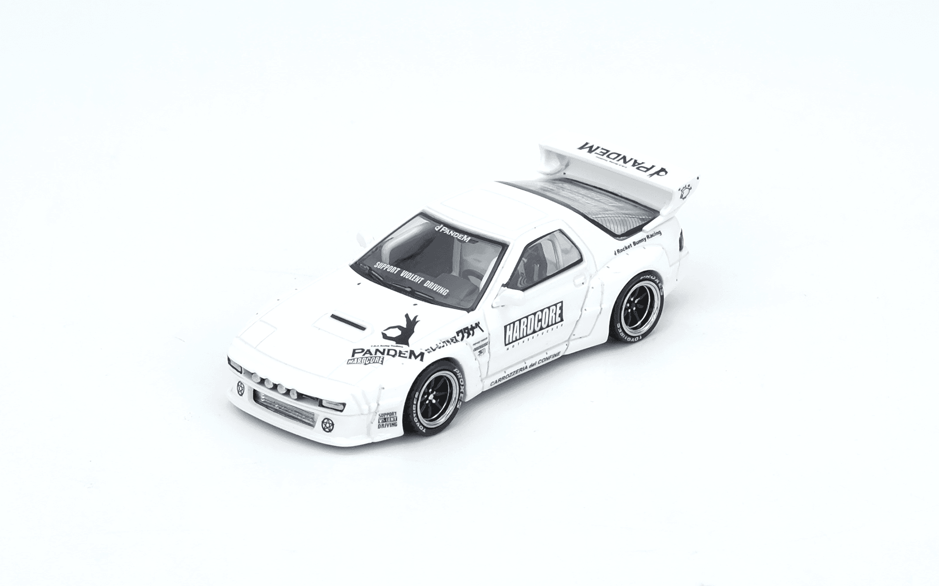 Mazda RX-7 FC3S Pandem Aero White