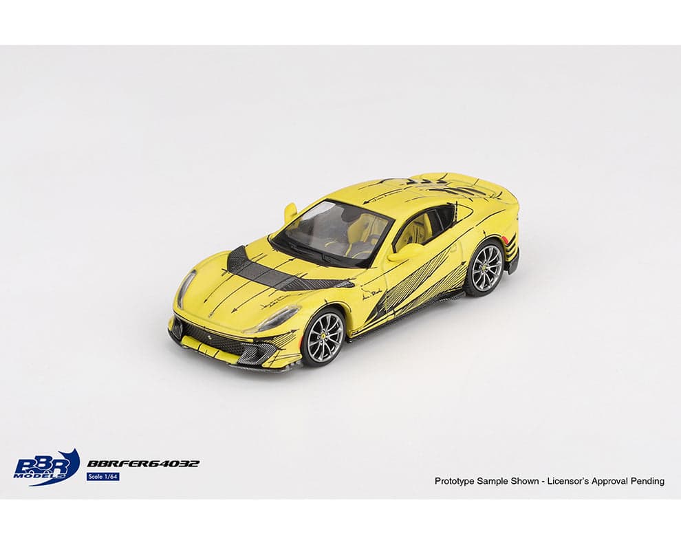 Ferrari 812 Competizione Yellow