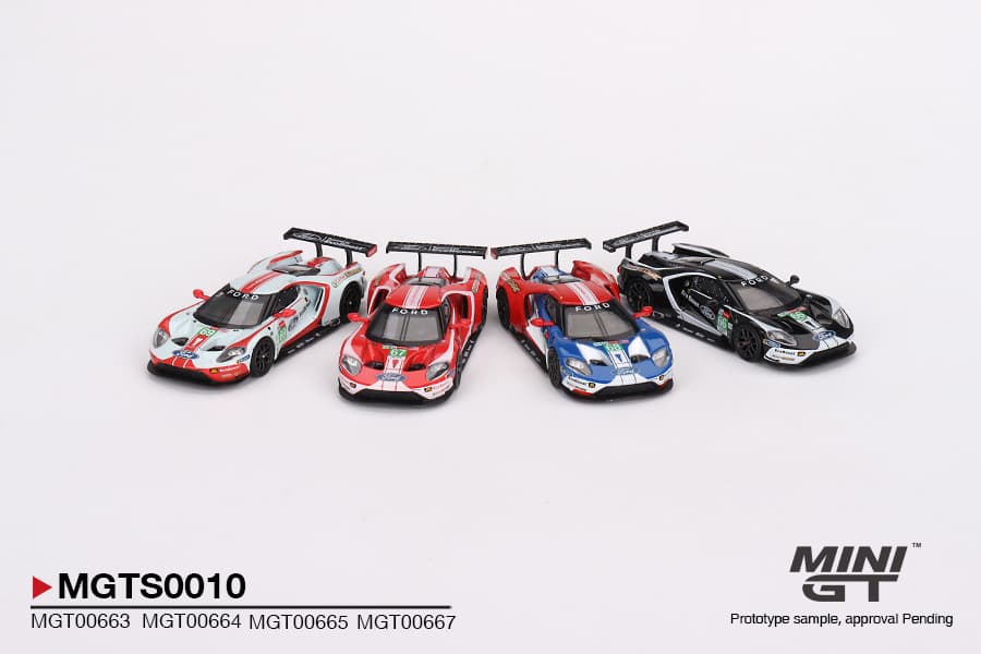 Ford GT Le Mans 2019 4-Car Set