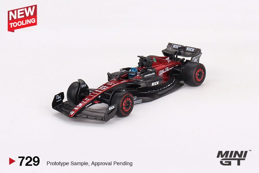 Alfa Romeo F1 C43 #77 2023 Australian GP Valtteri Bottas 1:64 Mini GT